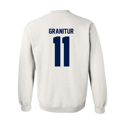 UNF - NCAA Men's Soccer : Luc Granitur - Classic Fashion Shersey Crewneck Sweatshirt-1