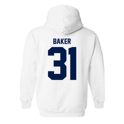 UNF - NCAA Baseball : Brennan Baker - Classic Fashion Shersey Hooded Sweatshirt-1