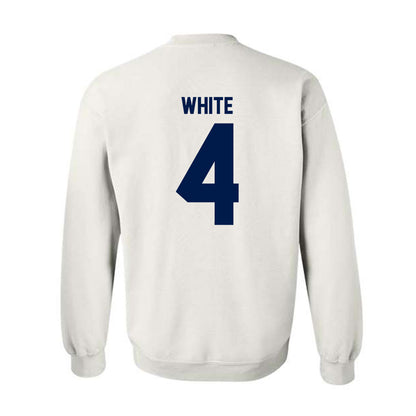 UNF - NCAA Baseball : Carter White - Classic Fashion Shersey Crewneck Sweatshirt-1