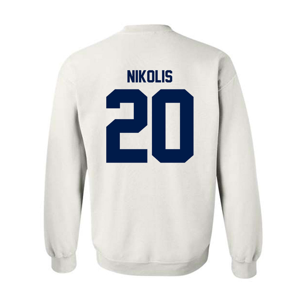 UNF - NCAA Baseball : Trevor Nikolis - Classic Fashion Shersey Crewneck Sweatshirt-1