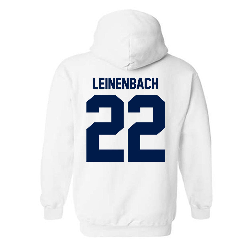 UNF - NCAA Baseball : Drew Leinenbach - Classic Fashion Shersey Hooded Sweatshirt-1