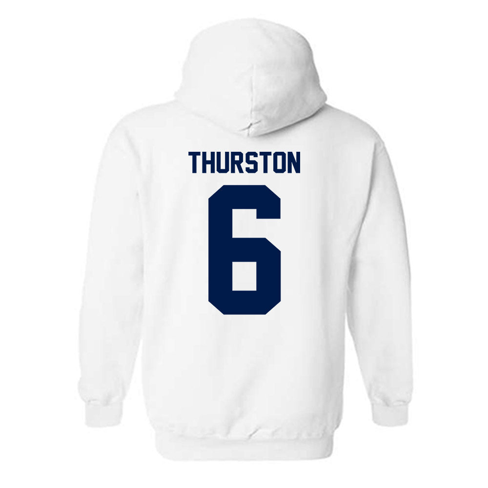 UNF - NCAA Women's Soccer : Allyna Thurston - Classic Fashion Shersey Hooded Sweatshirt