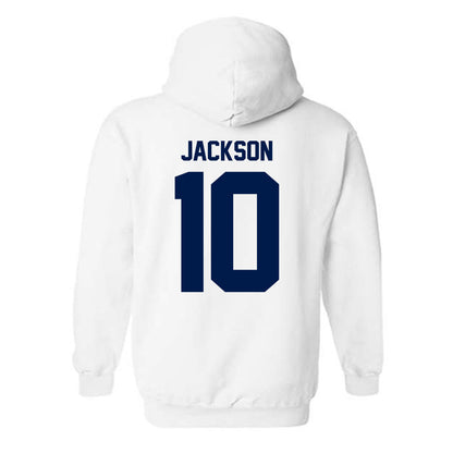 UNF - NCAA Men's Basketball : Kent Jackson - Classic Fashion Shersey Hooded Sweatshirt-1