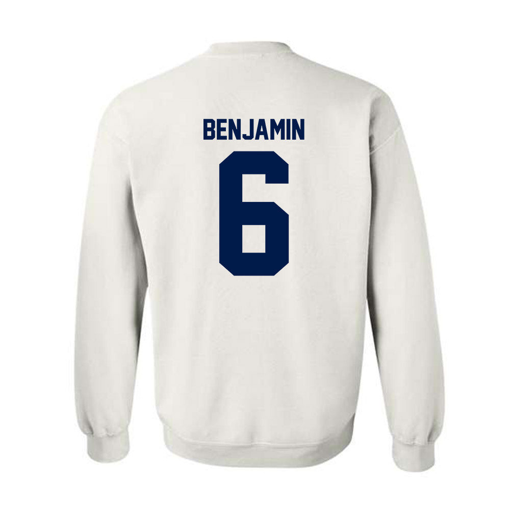 UNF - NCAA Baseball : Sean Benjamin - Classic Fashion Shersey Crewneck Sweatshirt-1