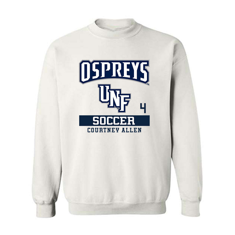 UNF - NCAA Women's Soccer : Courtney Allen - Crewneck Sweatshirt