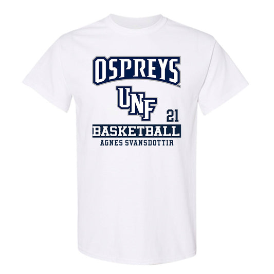 UNF - NCAA Women's Basketball : Agnes Svansdottir - T-Shirt Classic Fashion Shersey