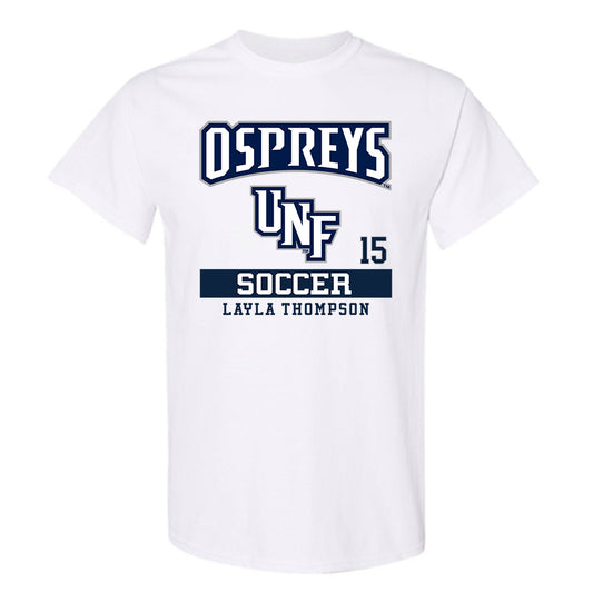 UNF - NCAA Women's Soccer : Layla Thompson - T-Shirt