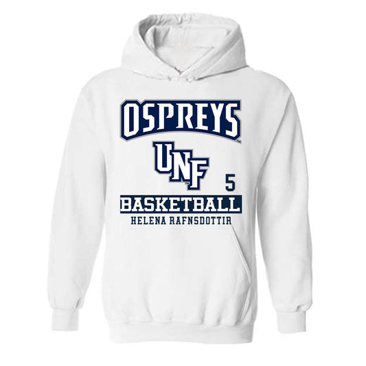 UNF - NCAA Women's Basketball : Helena Rafnsdottir - Hooded Sweatshirt Classic Fashion Shersey