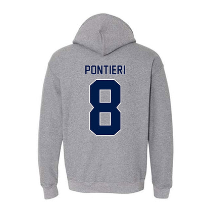 UNF - NCAA Women's Soccer : Bella Pontieri - Classic Fashion Shersey Hooded Sweatshirt-1