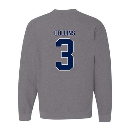 UNF - NCAA Baseball : Mitchell Collins - Classic Fashion Shersey Crewneck Sweatshirt-1