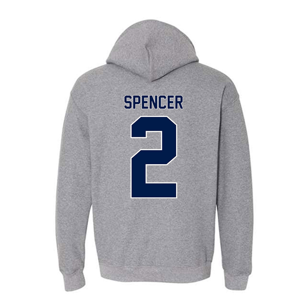 UNF - NCAA Women's Basketball : Jazmine Spencer - Classic Fashion Shersey Hooded Sweatshirt