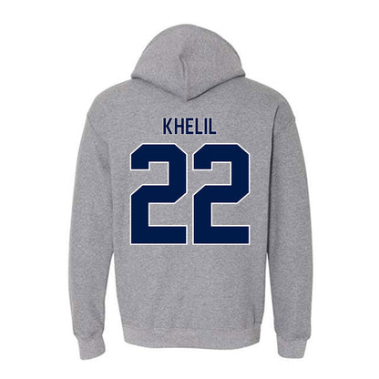 UNF - NCAA Men's Soccer : Anton Khelil - Classic Fashion Shersey Hooded Sweatshirt-1