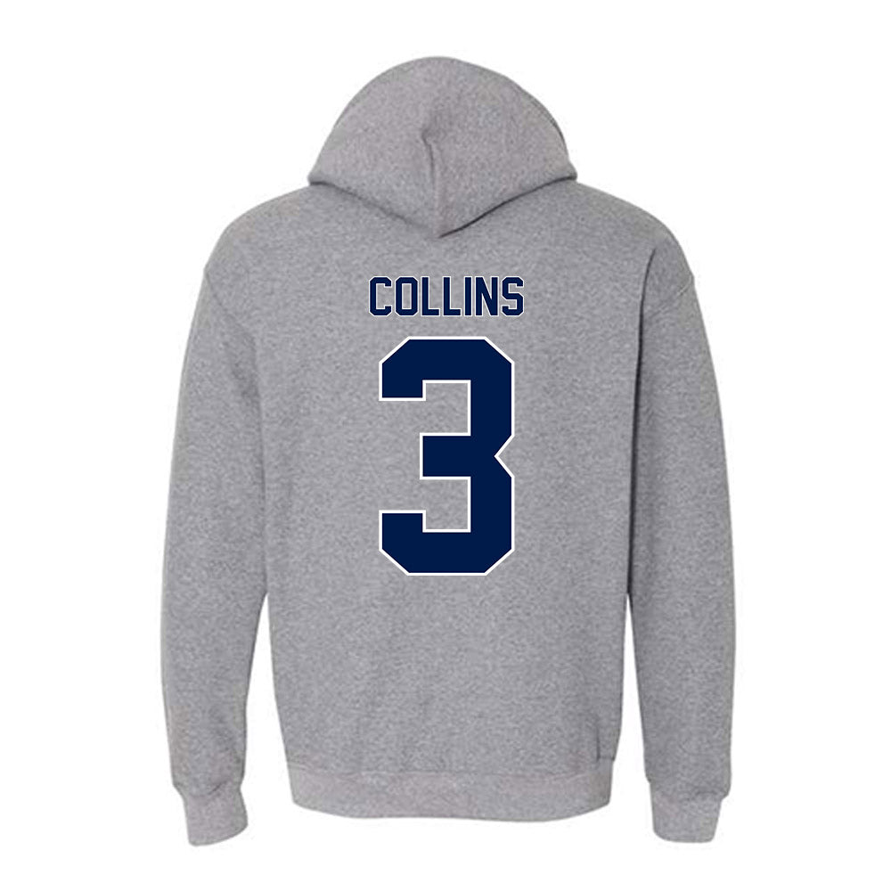 UNF - NCAA Baseball : Mitchell Collins - Classic Fashion Shersey Hooded Sweatshirt-1