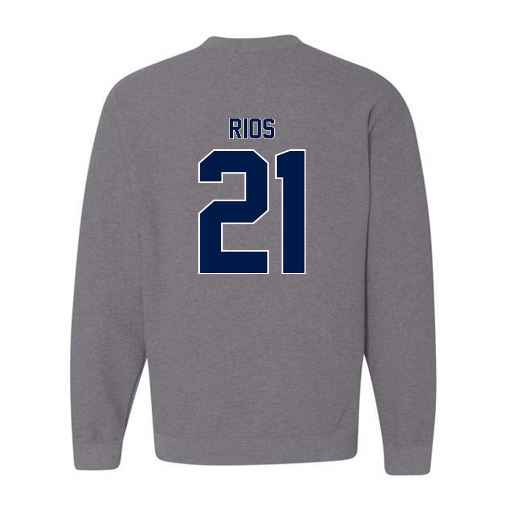UNF - NCAA Men's Soccer : Rafa Rios - Classic Fashion Shersey Crewneck Sweatshirt-1