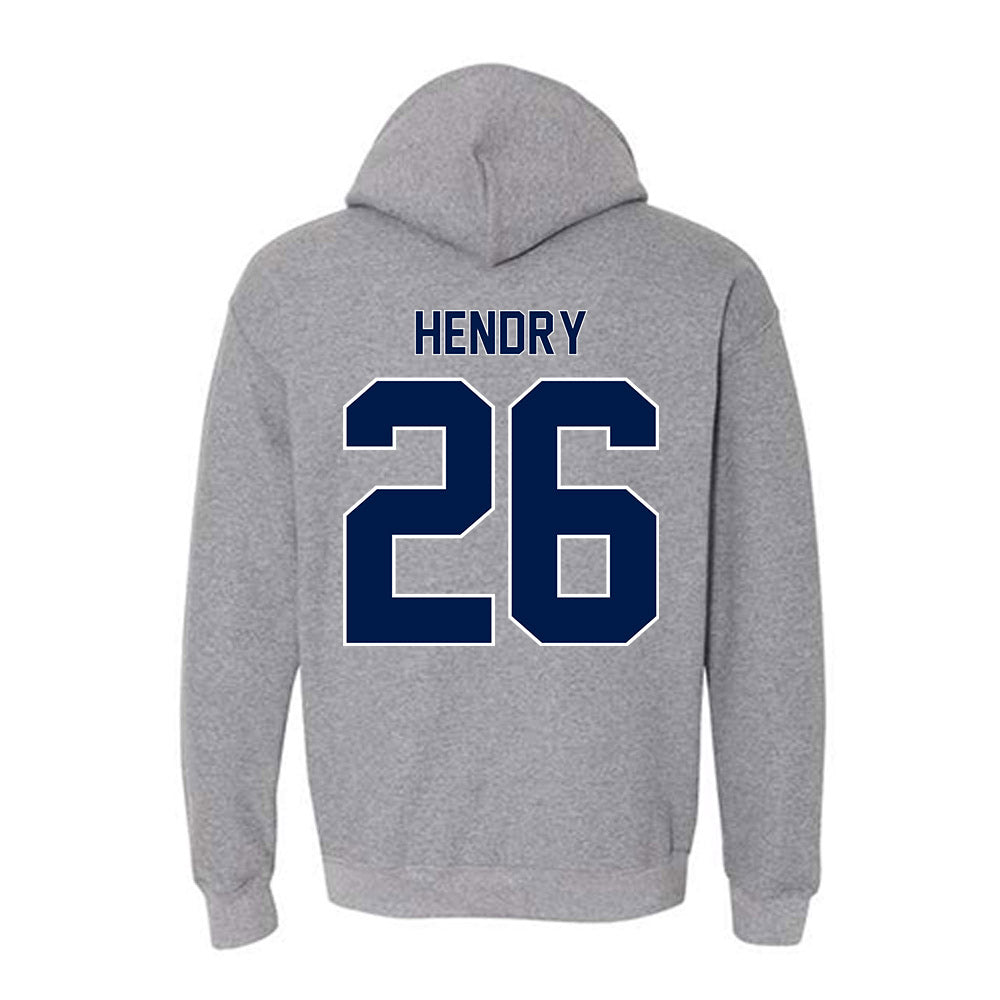 UNF - NCAA Baseball : Clayton Hendry - Classic Fashion Shersey Hooded Sweatshirt-1