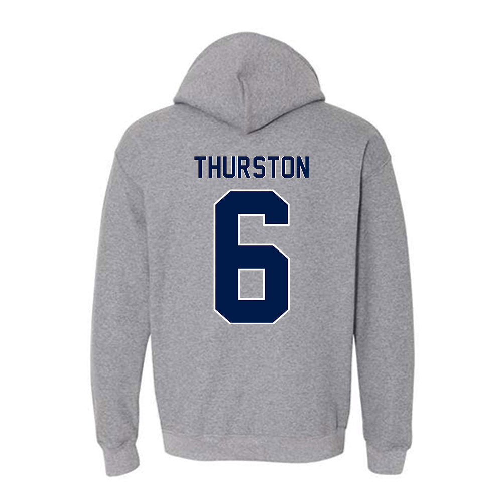 UNF - NCAA Women's Soccer : Allyna Thurston - Classic Fashion Shersey Hooded Sweatshirt