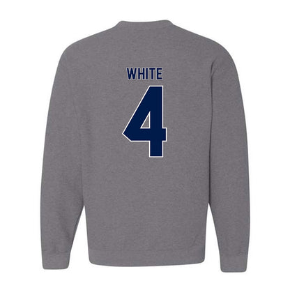 UNF - NCAA Baseball : Carter White - Classic Fashion Shersey Crewneck Sweatshirt-1