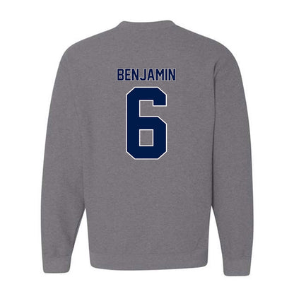 UNF - NCAA Baseball : Sean Benjamin - Classic Fashion Shersey Crewneck Sweatshirt-1