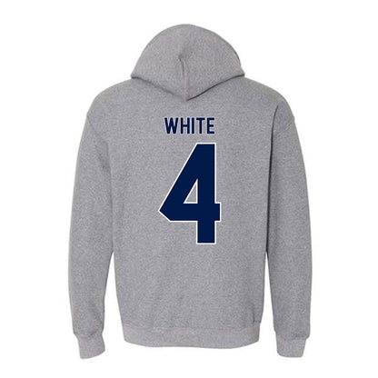 UNF - NCAA Baseball : Carter White - Classic Fashion Shersey Hooded Sweatshirt-1