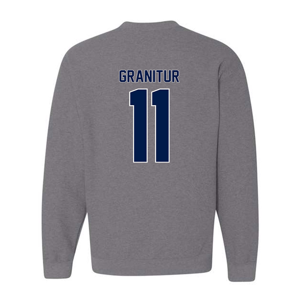 UNF - NCAA Men's Soccer : Luc Granitur - Classic Fashion Shersey Crewneck Sweatshirt-1