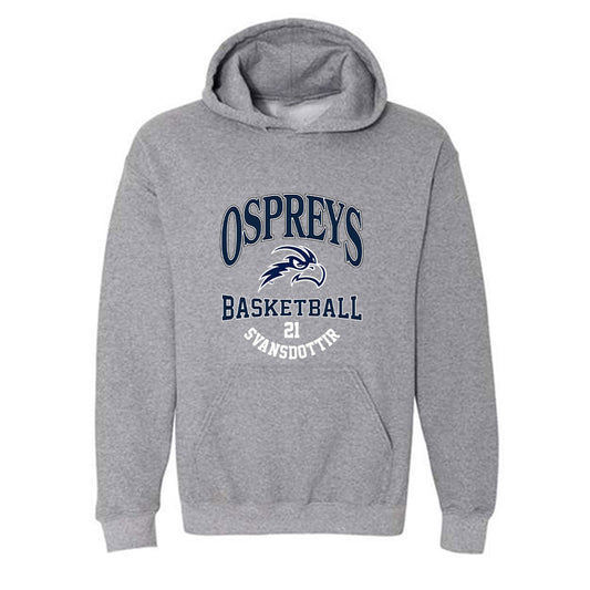 UNF - NCAA Women's Basketball : Agnes Svansdottir - Hooded Sweatshirt Classic Fashion Shersey