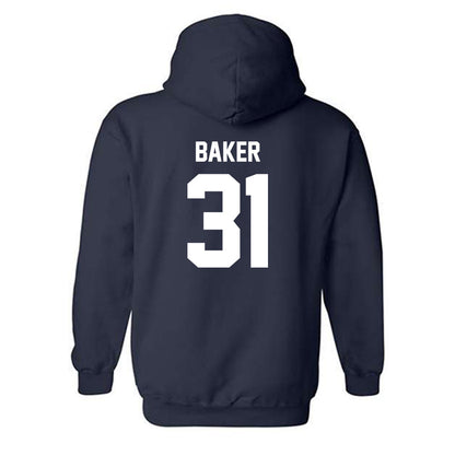 UNF - NCAA Baseball : Brennan Baker - Classic Shersey Hooded Sweatshirt-1