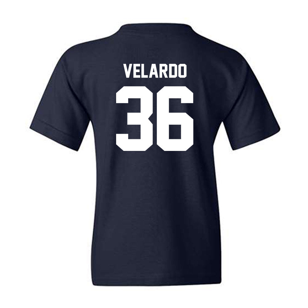 UNF - NCAA Baseball : Ty Velardo - Classic Shersey Youth T-Shirt-1