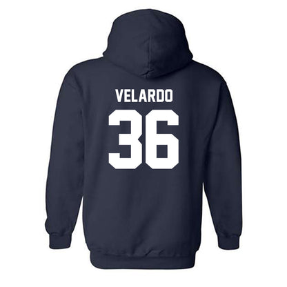 UNF - NCAA Baseball : Ty Velardo - Classic Shersey Hooded Sweatshirt-1
