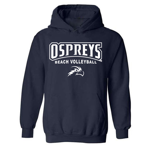 UNF - NCAA Beach Volleyball : Madison Espy - Classic Shersey Hooded Sweatshirt-0