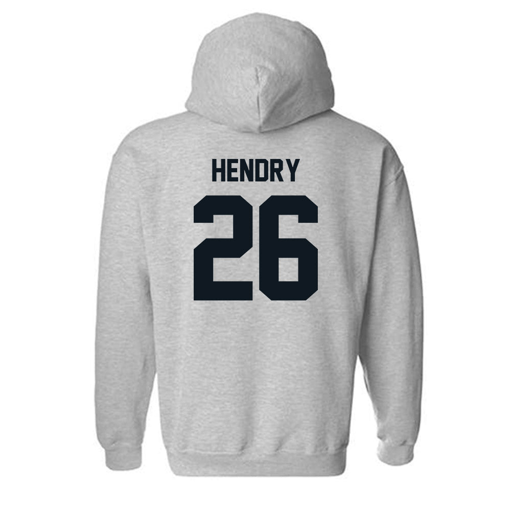 UNF - NCAA Baseball : Clayton Hendry - Classic Shersey Hooded Sweatshirt-1