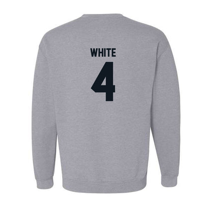 UNF - NCAA Baseball : Carter White - Classic Shersey Crewneck Sweatshirt-1
