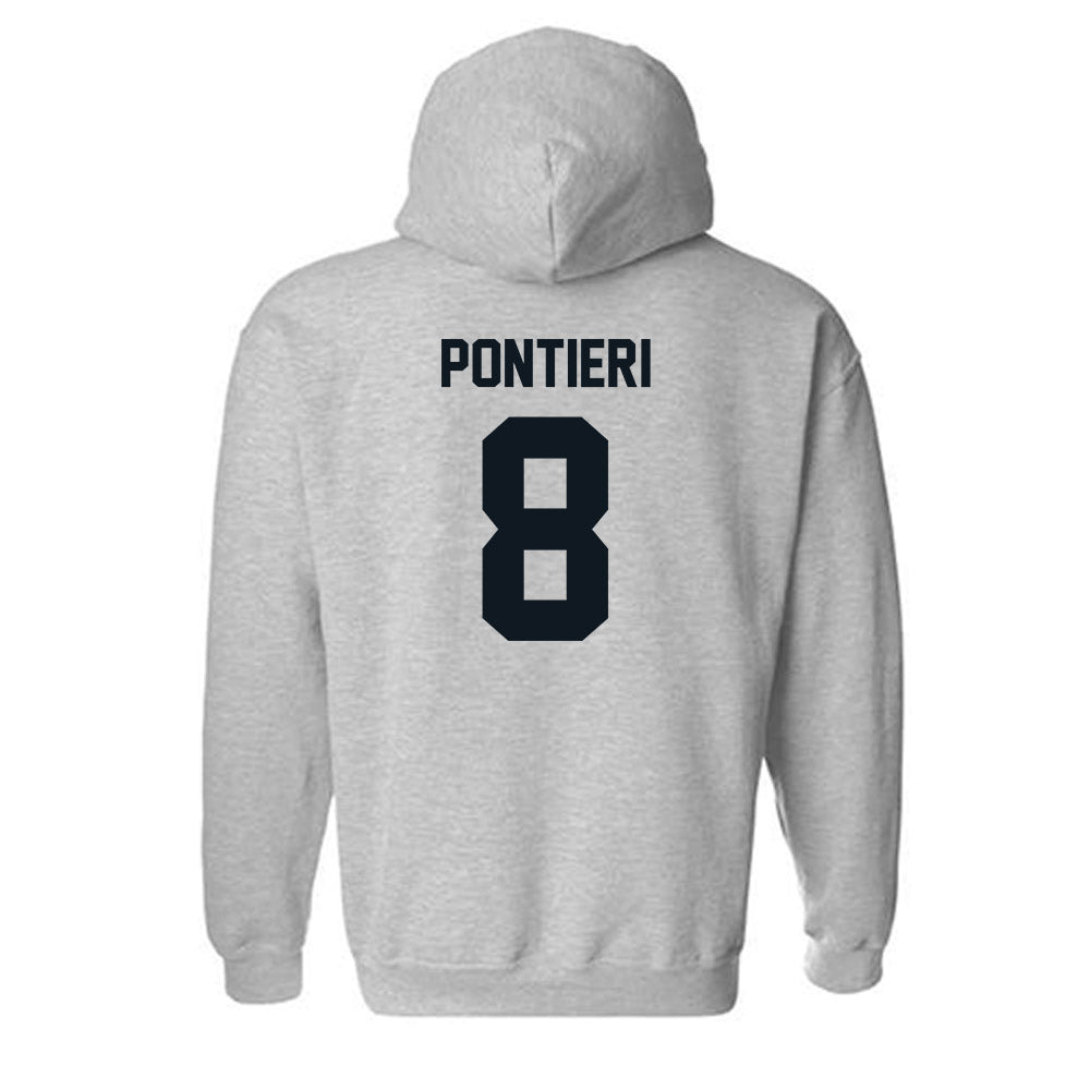 UNF - NCAA Women's Soccer : Bella Pontieri - Classic Shersey Hooded Sweatshirt-1