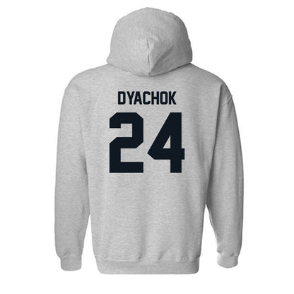 UNF - NCAA Men's Basketball : Nestor Dyachok - Classic Shersey Hooded Sweatshirt-1