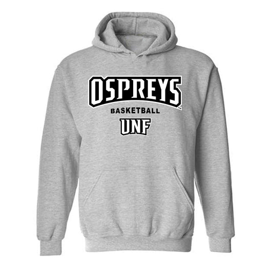 UNF - NCAA Men's Basketball : Mason Watkins - Classic Shersey Hooded Sweatshirt-0