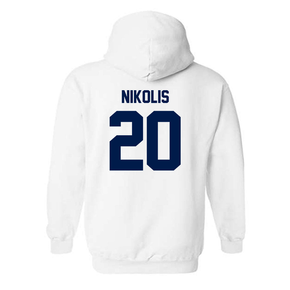 UNF - NCAA Baseball : Trevor Nikolis - Classic Shersey Hooded Sweatshirt-1