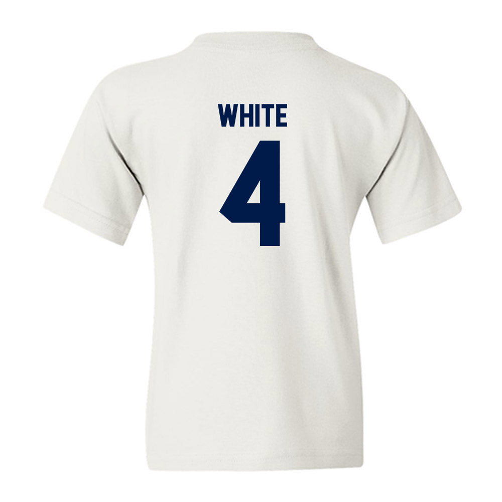 UNF - NCAA Baseball : Carter White - Classic Shersey Youth T-Shirt-1