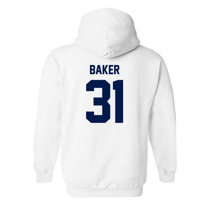 UNF - NCAA Baseball : Brennan Baker - Classic Shersey Hooded Sweatshirt-1