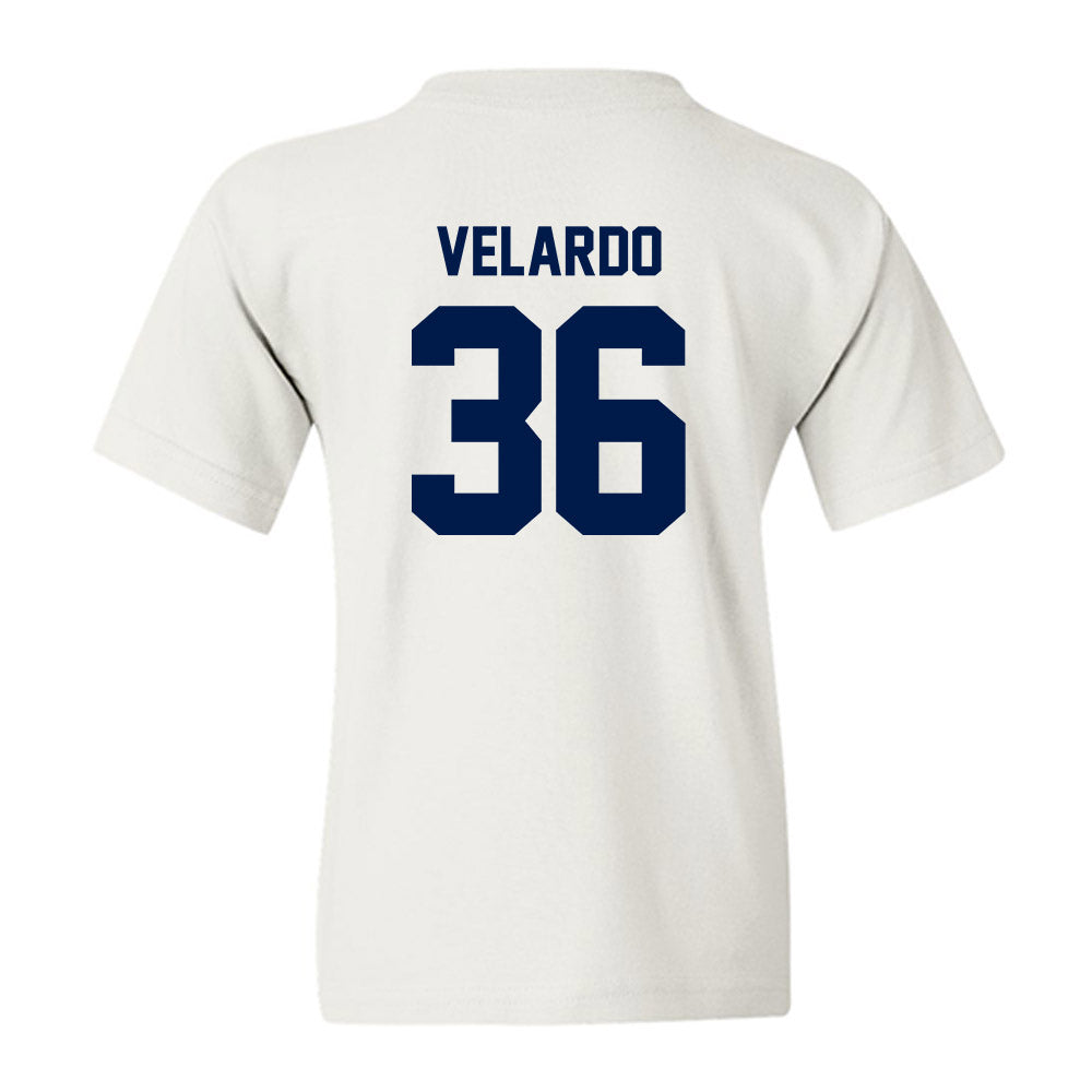 UNF - NCAA Baseball : Ty Velardo - Classic Shersey Youth T-Shirt-1