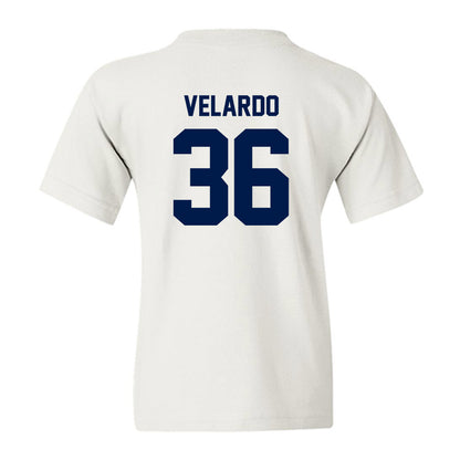 UNF - NCAA Baseball : Ty Velardo - Classic Shersey Youth T-Shirt-1