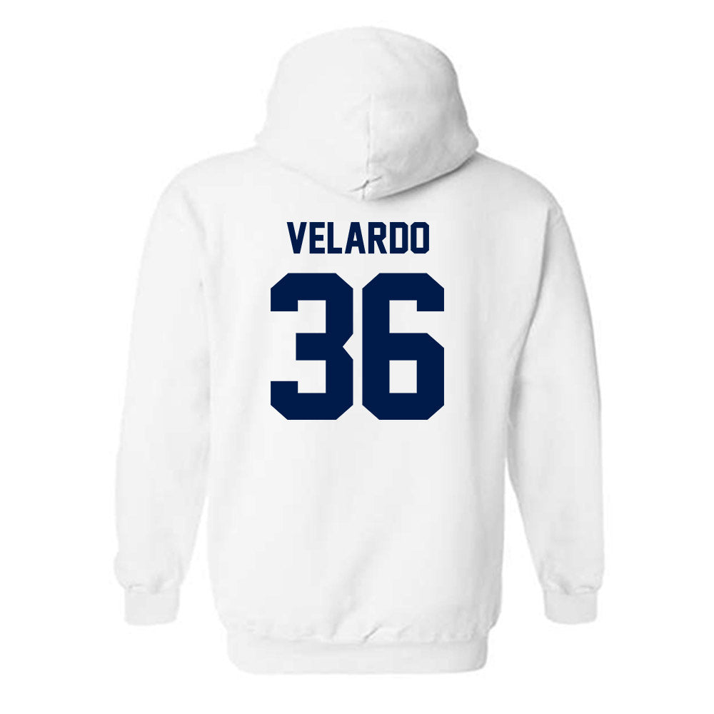 UNF - NCAA Baseball : Ty Velardo - Classic Shersey Hooded Sweatshirt-1