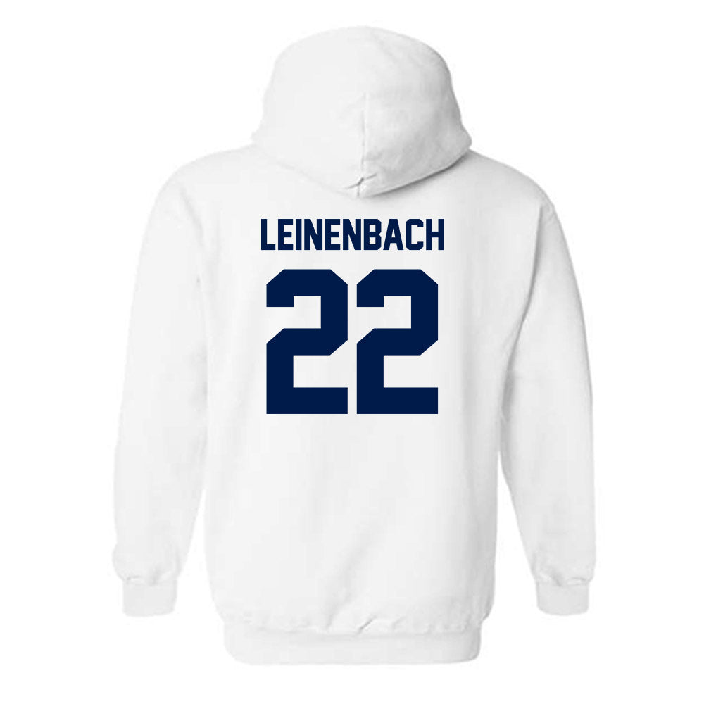 UNF - NCAA Baseball : Drew Leinenbach - Classic Shersey Hooded Sweatshirt-1