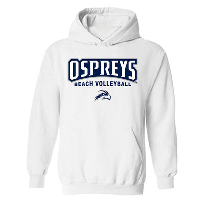 UNF - NCAA Beach Volleyball : Madison Espy - Classic Shersey Hooded Sweatshirt-0