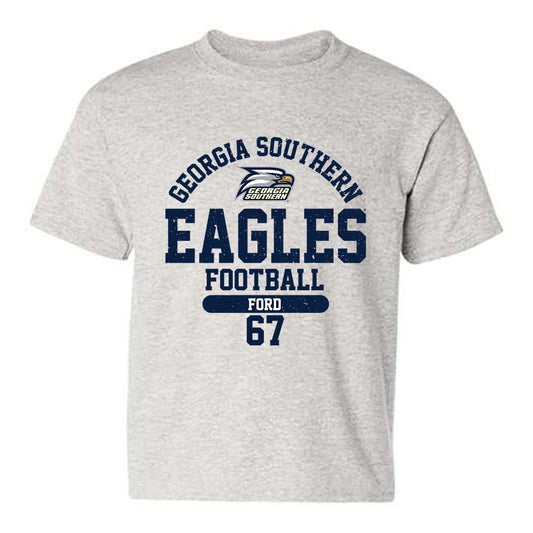 Georgia Southern - NCAA Football : Josh Ford - Classic Fashion Shersey Youth T-Shirt-0