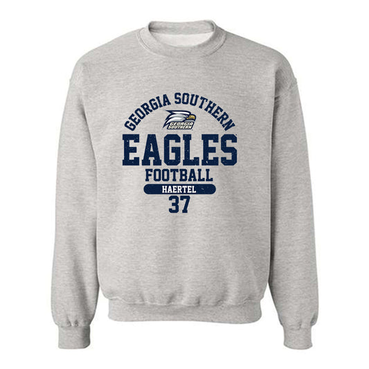 Georgia Southern - NCAA Football : Max Haertel - Classic Fashion Shersey Crewneck Sweatshirt-0
