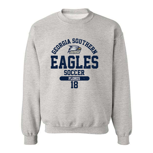 Georgia Southern - NCAA Men's Soccer : Manuel Flores - Classic Fashion Shersey Crewneck Sweatshirt-0