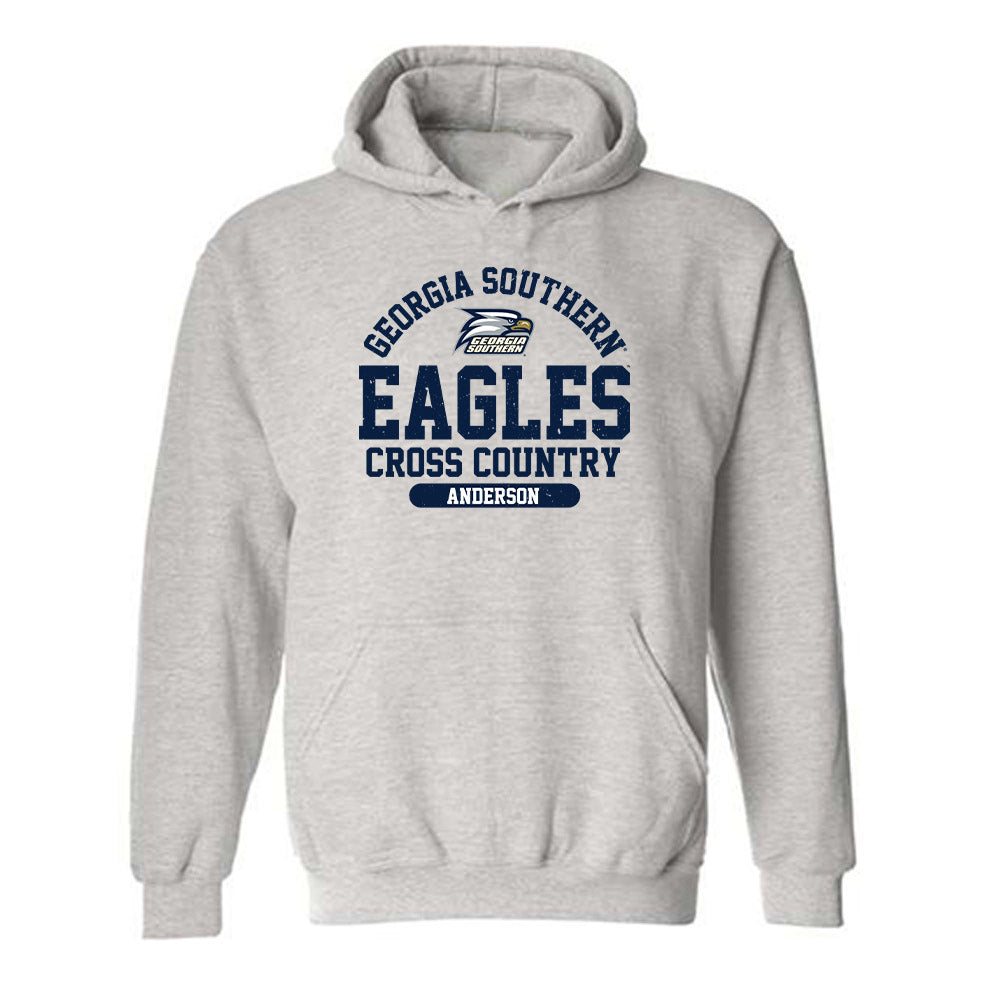 Georgia Southern - NCAA Women's Cross Country : Meg Anderson - Classic Fashion Shersey Hooded Sweatshirt-0
