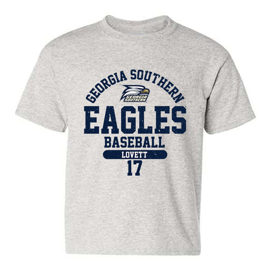 Georgia Southern - NCAA Baseball : Jett Lovett - Classic Fashion Shersey Youth T-Shirt-0