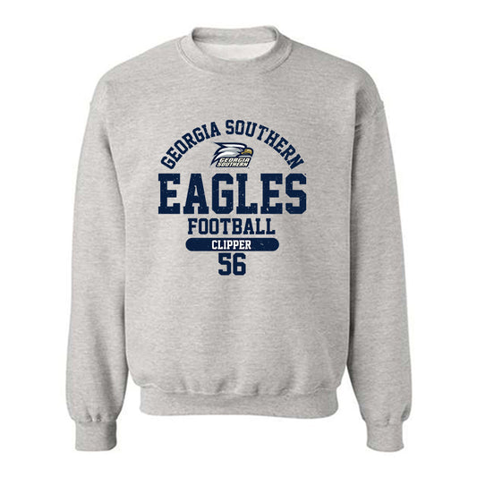 Georgia Southern - NCAA Football : Mo Clipper - Classic Fashion Shersey Crewneck Sweatshirt-0