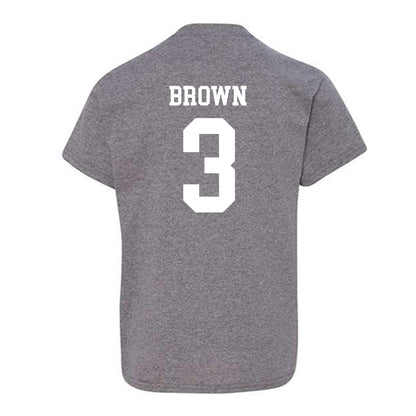 Georgia Southern - NCAA Women's Basketball : Nevaeh Brown - Youth T-Shirt-1