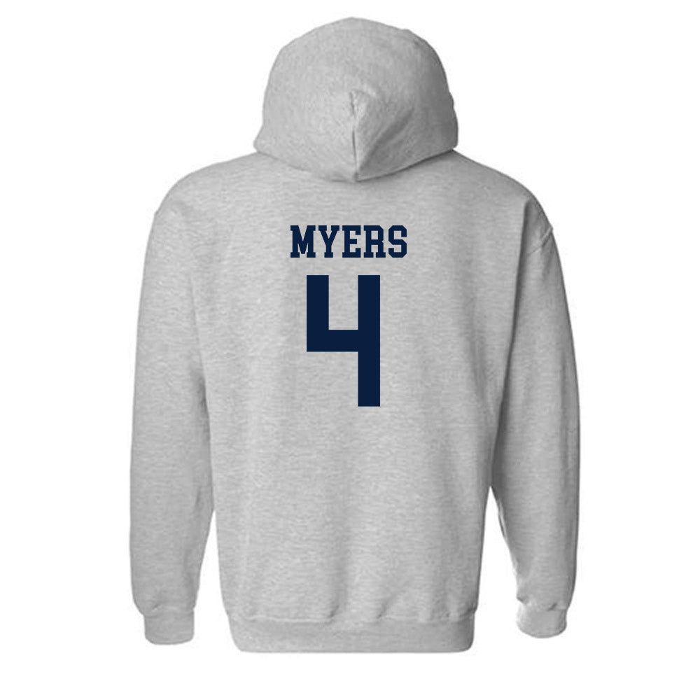Georgia Southern - NCAA Baseball : Jack Myers - Classic Shersey Hooded Sweatshirt-1